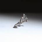 Dainty tiara ring