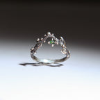 Dainty tiara ring