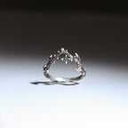 Dainty tiara ring