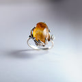 Citrine Bloom Ring - by order