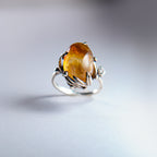 Citrine Bloom Ring - by order
