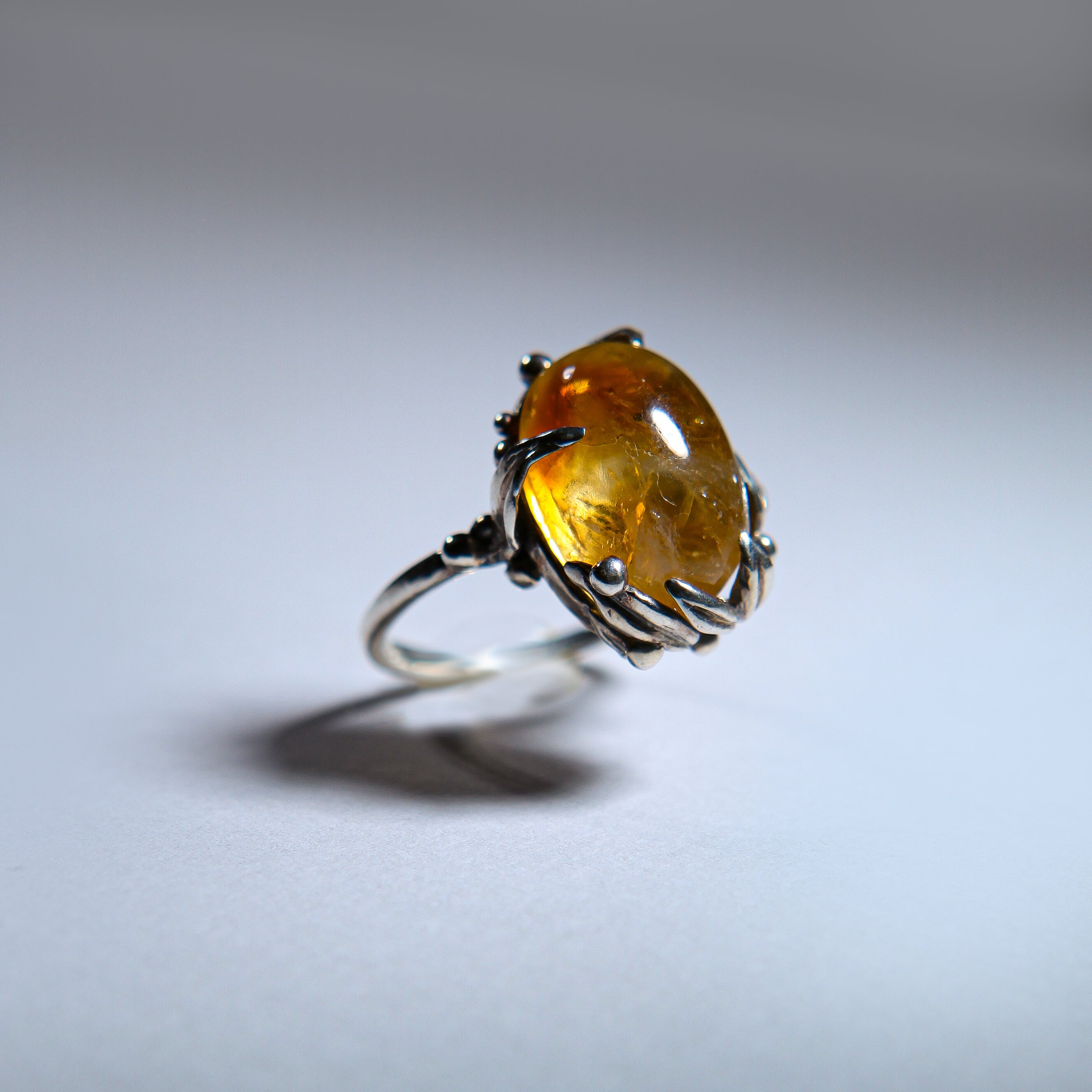 Citrine Bloom Ring - by order