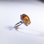 Citrine Bloom Ring - by order
