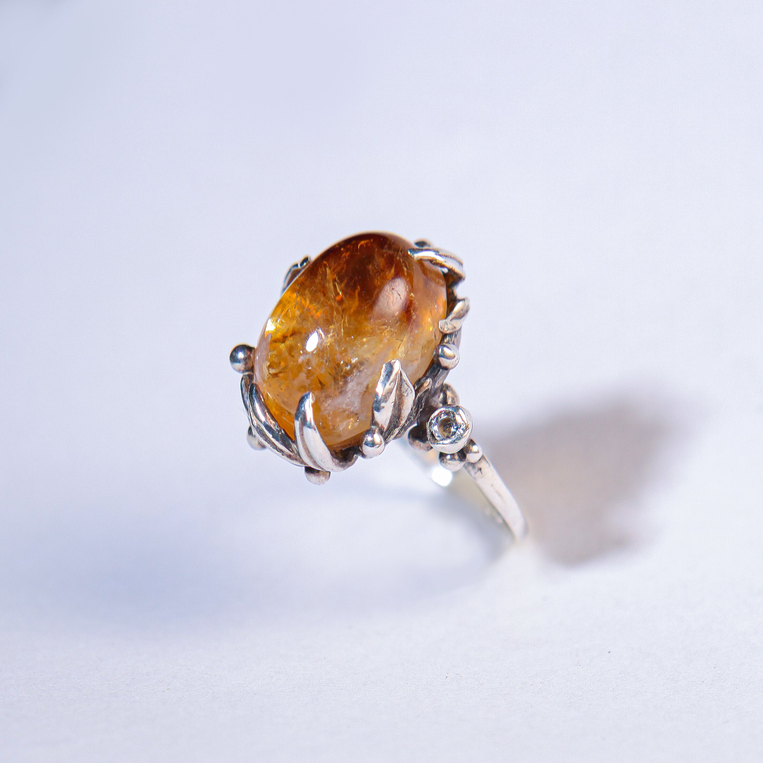 Citrine Bloom Ring - by order