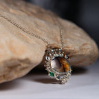 Delicate Botanical Story Pendant