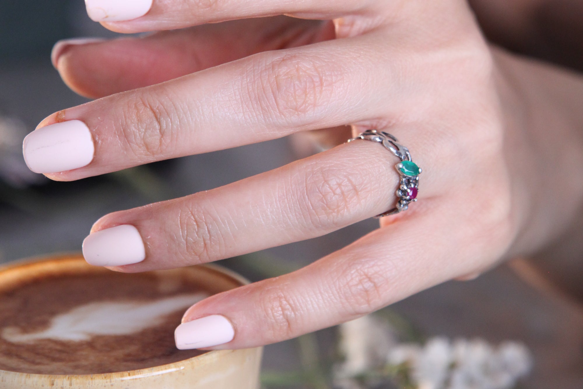 Lacey Ring Cherry -By Order