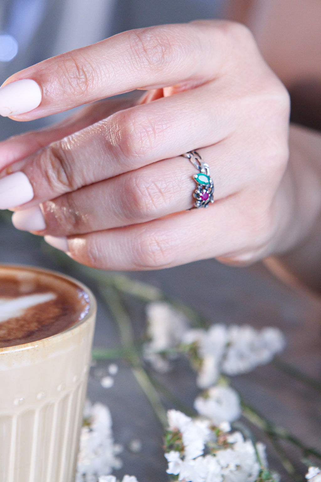 Lacey Ring Cherry -By Order