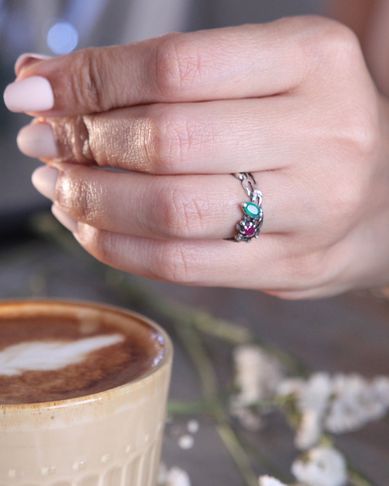 Lacey Ring Cherry -By Order