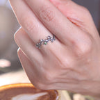 Dainty tiara ring