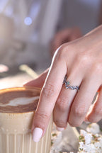 Dainty tiara ring