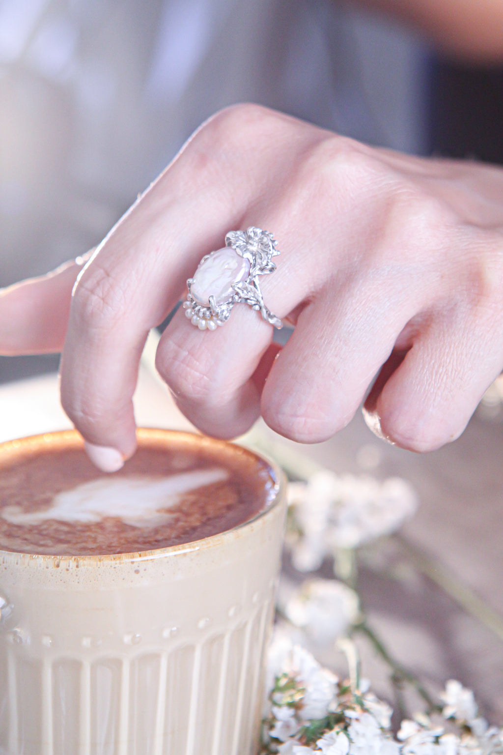 Baroque Bloom Ring