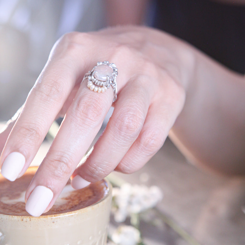 Baroque Bloom Ring