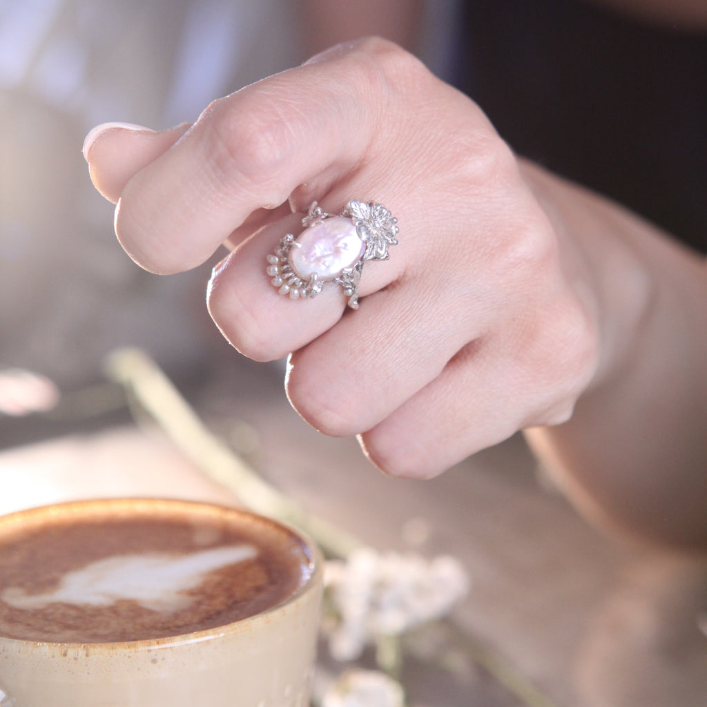 Baroque Bloom Ring