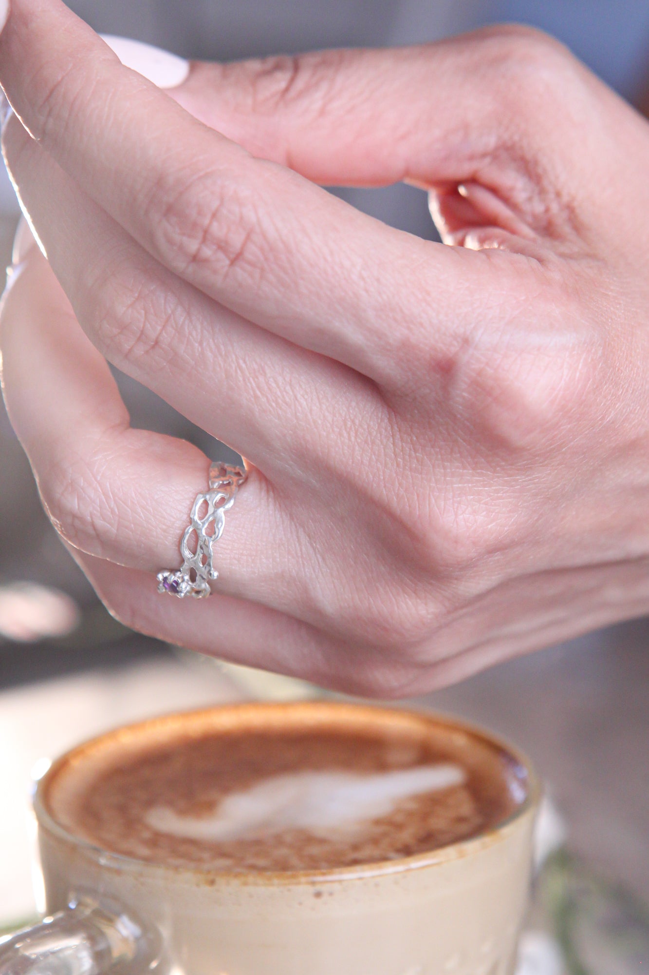 Lacey With Amethyst - By Order