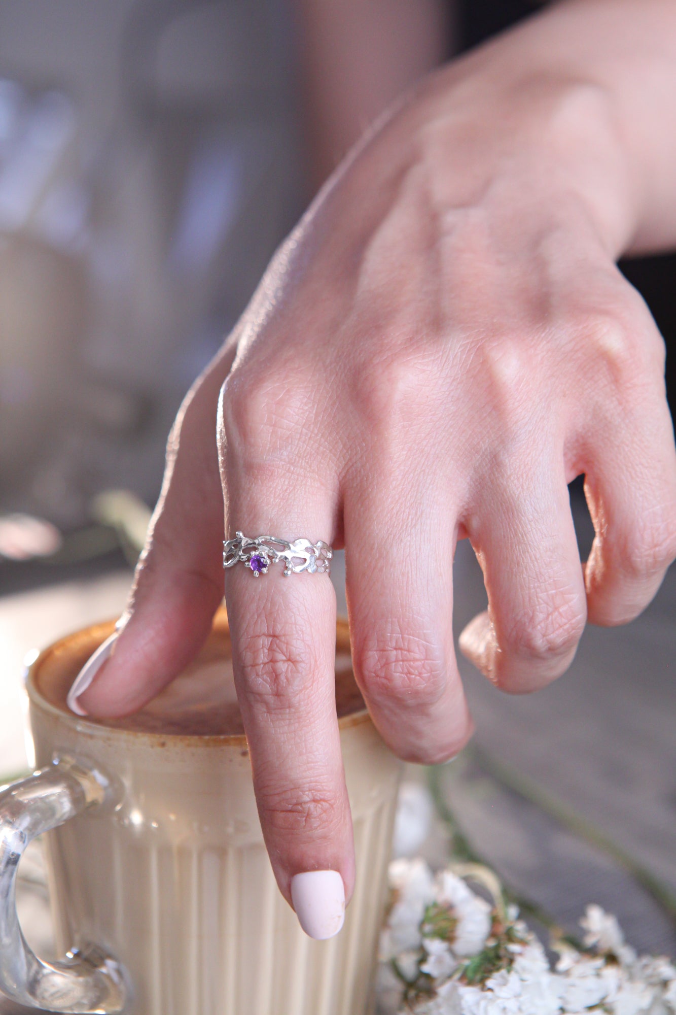 Lacey With Amethyst - By Order